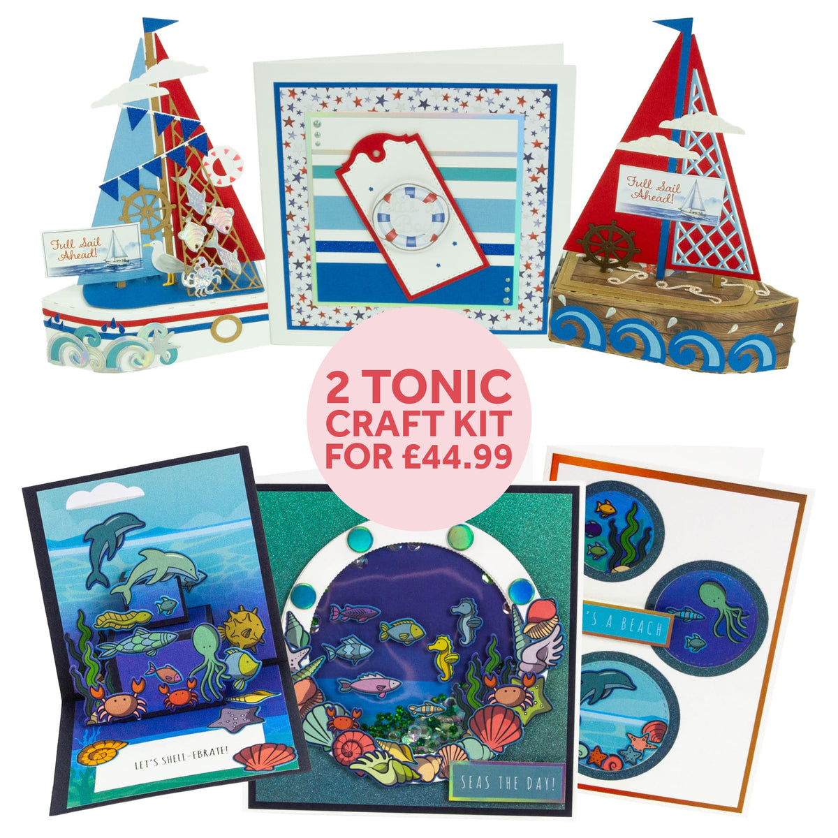Tonic Craft Kit exclude Tonic Craft Kit - Sail Away & Awesome Ocean - VAULT25