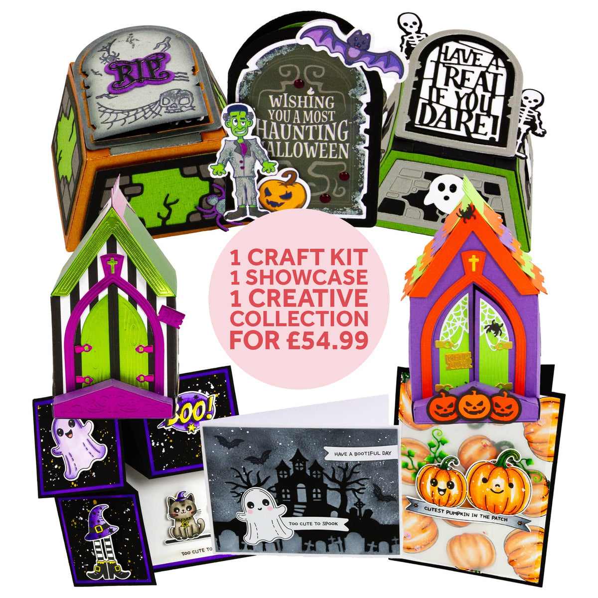 Tonic Craft Kit exclude Tonic Studios - Halloween Vault Bundle - VAULT21