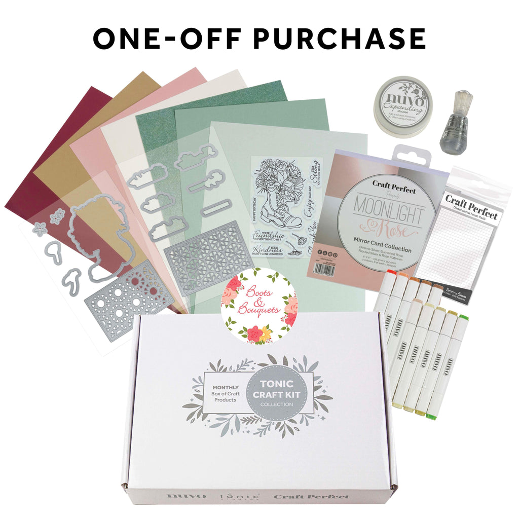 Tonic Craft Kit Tonic Craft Kit Tonic Craft Kit 74 - One Off Purchase - Boots & Bouquets