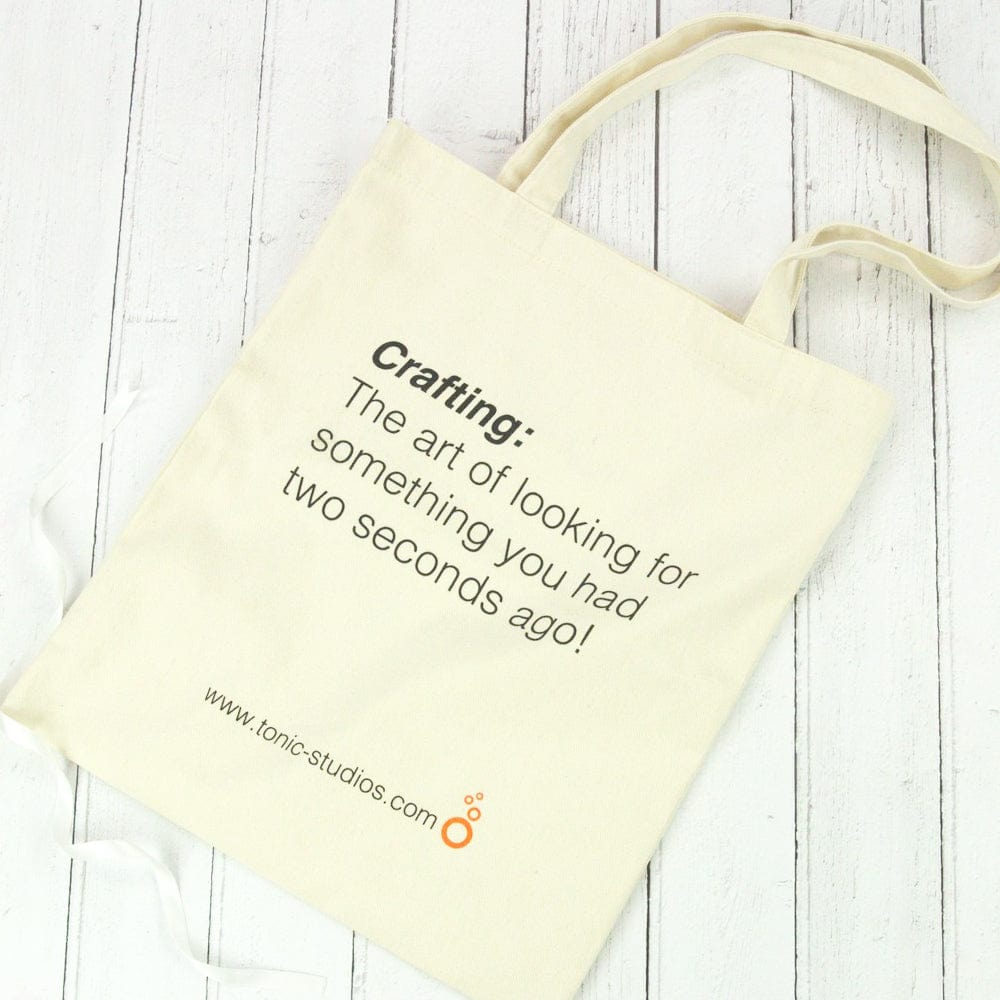 Tonic Studios bag Canvas Tote Bag - The Art of Looking For Something - 3977e