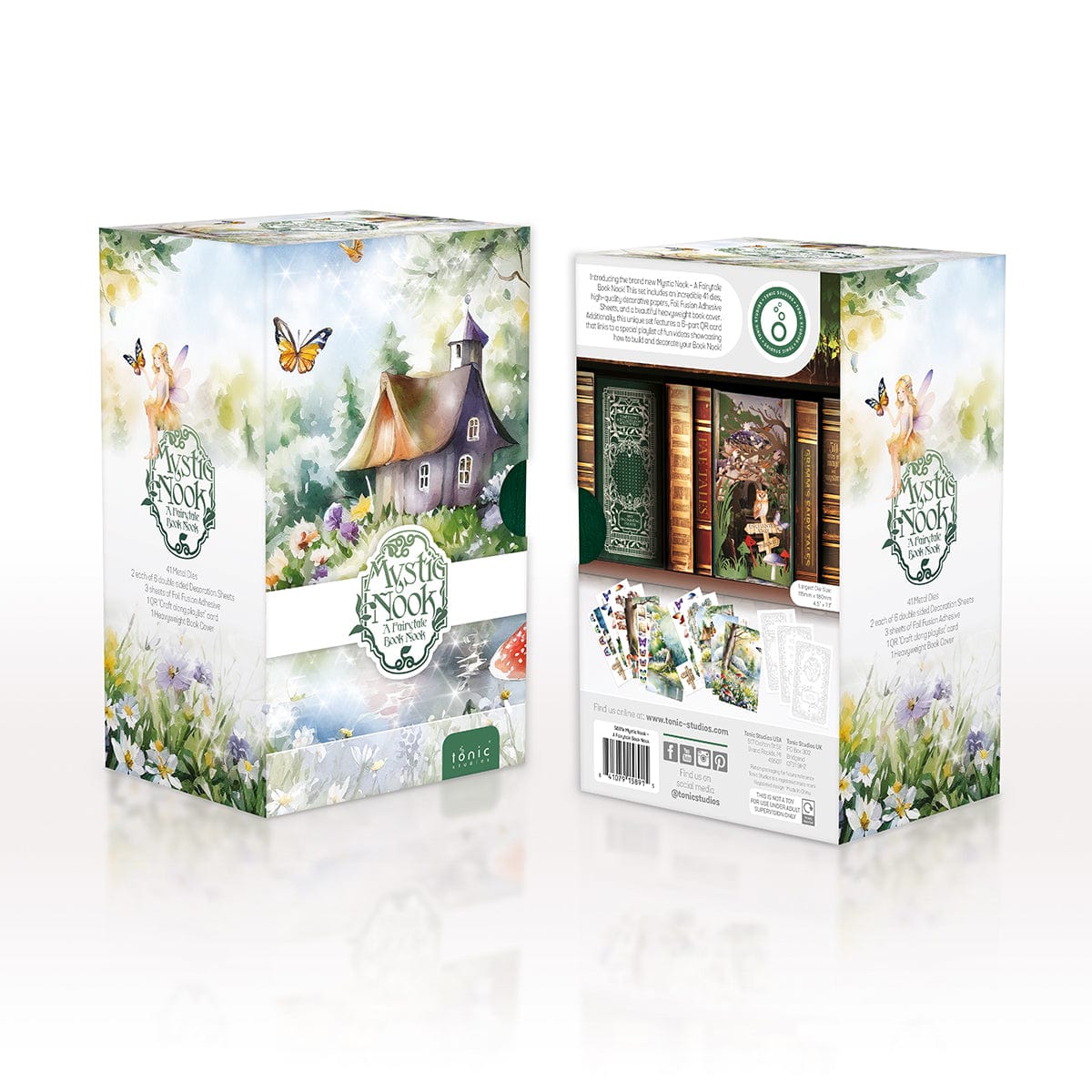 Tonic Studios Book Nook Mystic Nook - A Fairytale Book Nook Set - 5891e
