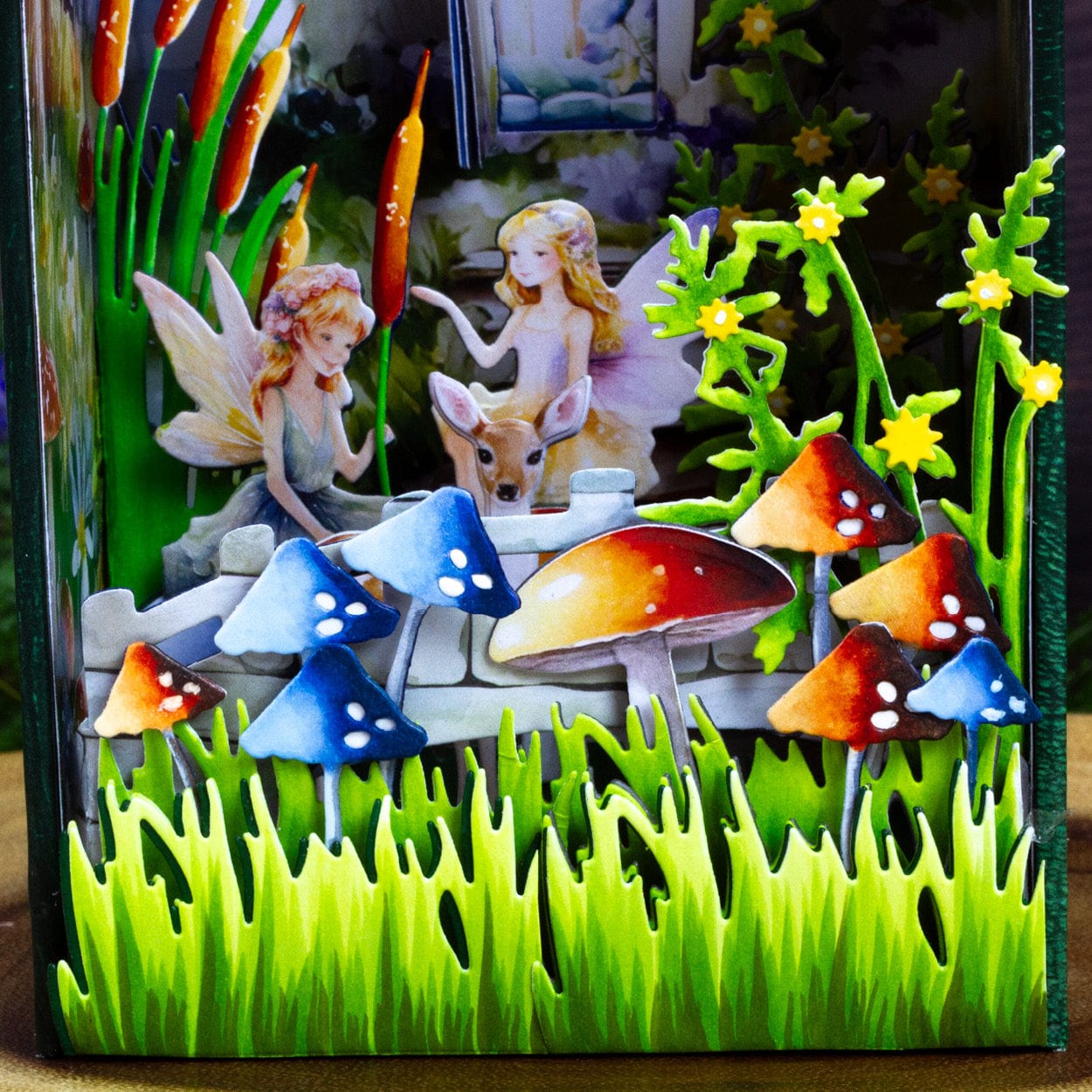 Tonic Studios Book Nook Papers, Adhesive Sheets & Book Covers - Mystic Book Nook Refill Collection - DB193