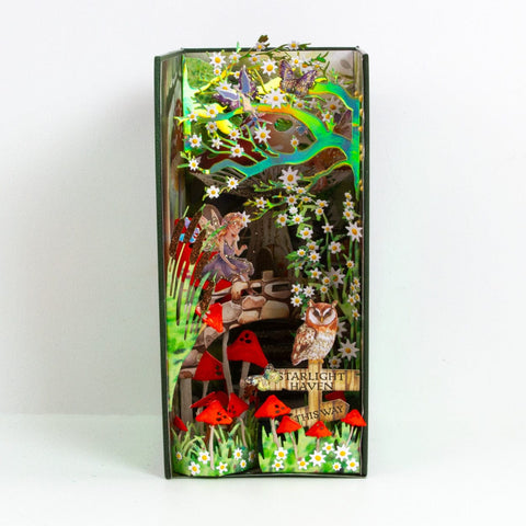 Tonic Studios Book Nook Papers, Adhesive Sheets & Book Covers - Mystic Book Nook Refill Collection - DB193