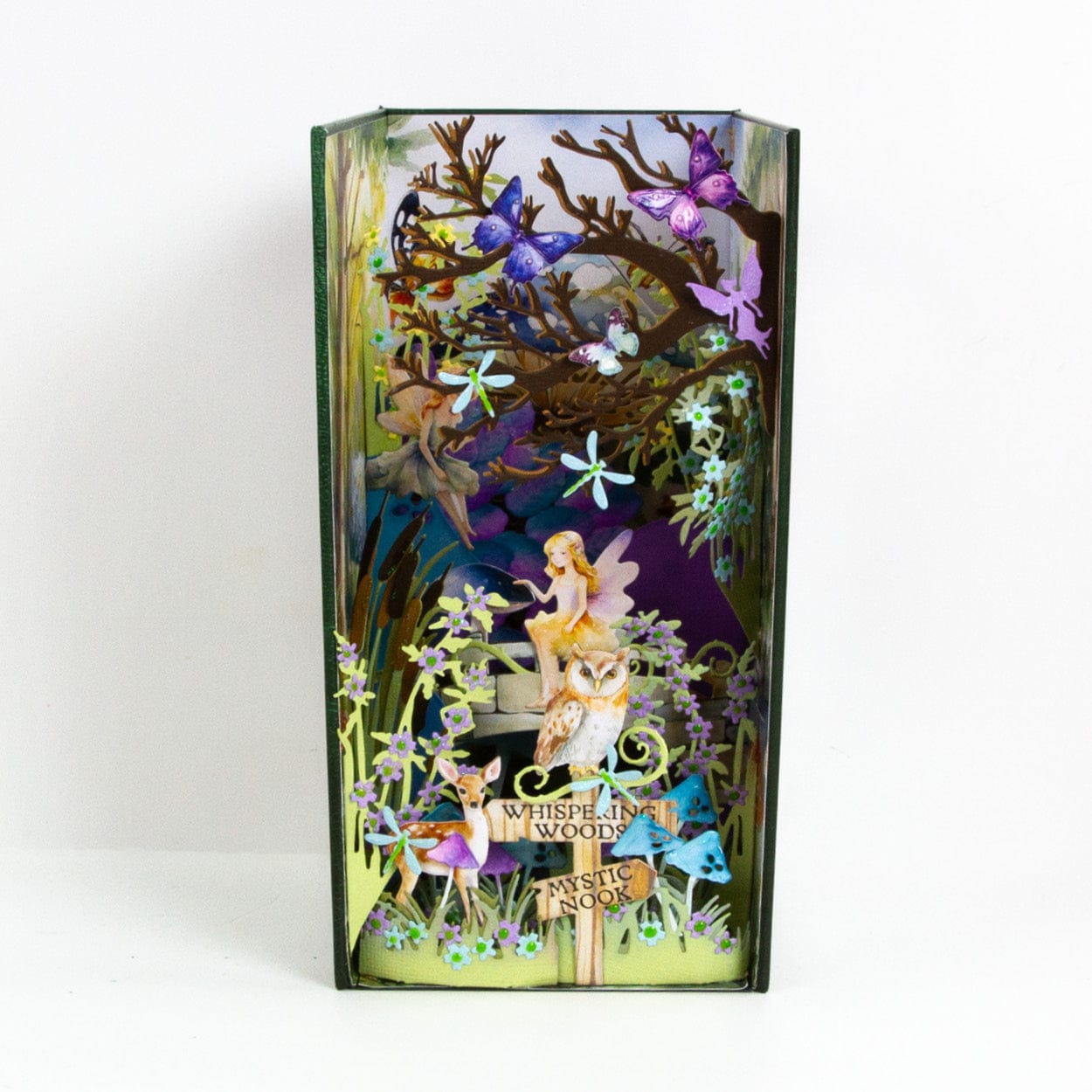 Tonic Studios Book Nook Papers, Adhesive Sheets & Book Covers - Mystic Book Nook Refill Collection - DB193