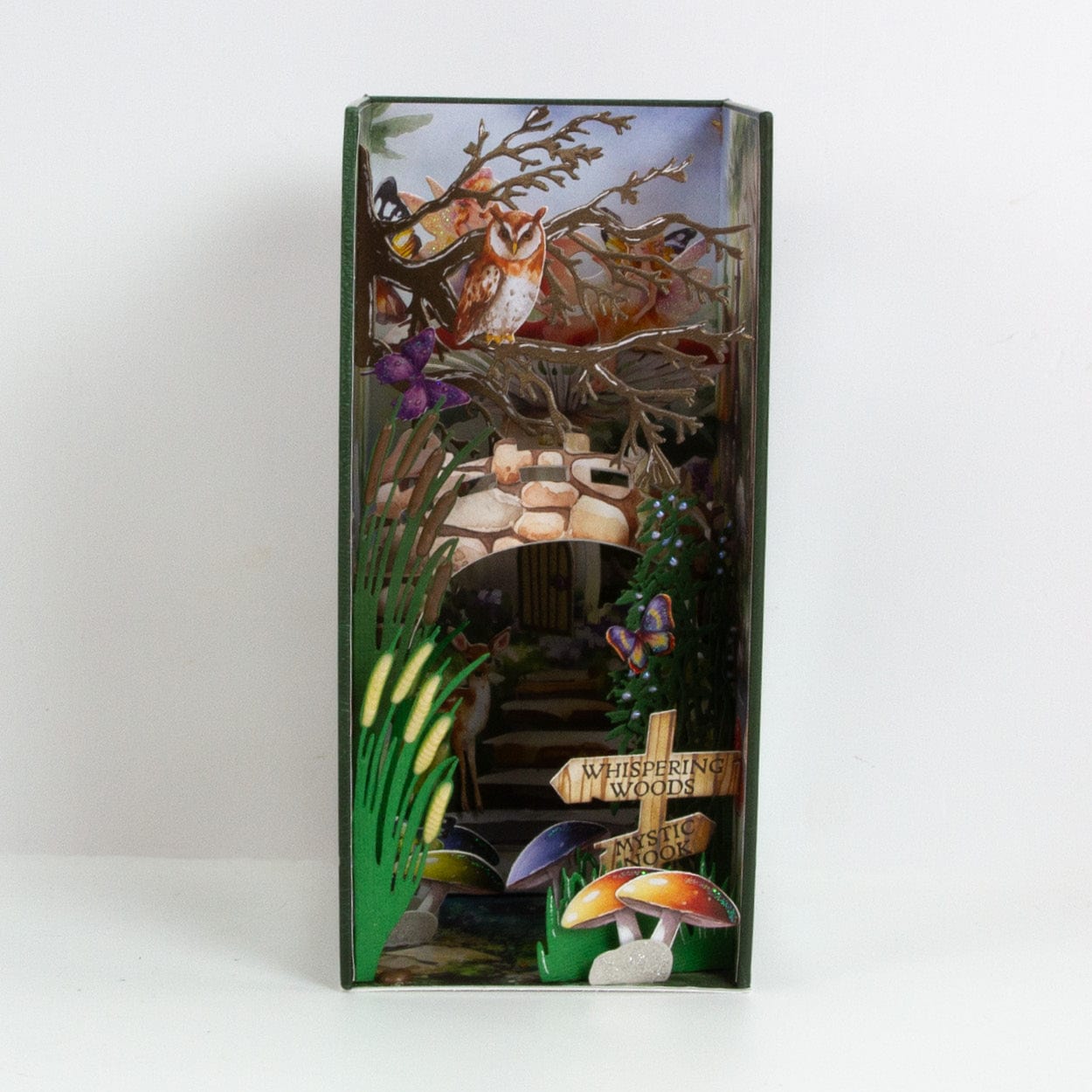 Tonic Studios Book Nook Papers, Adhesive Sheets & Book Covers - Mystic Book Nook Refill Collection - DB193