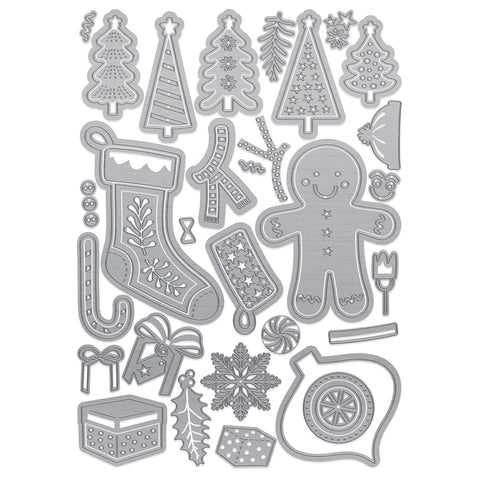 Tonic Studios bundle A Candy Cane Christmas Die Set - 5539e