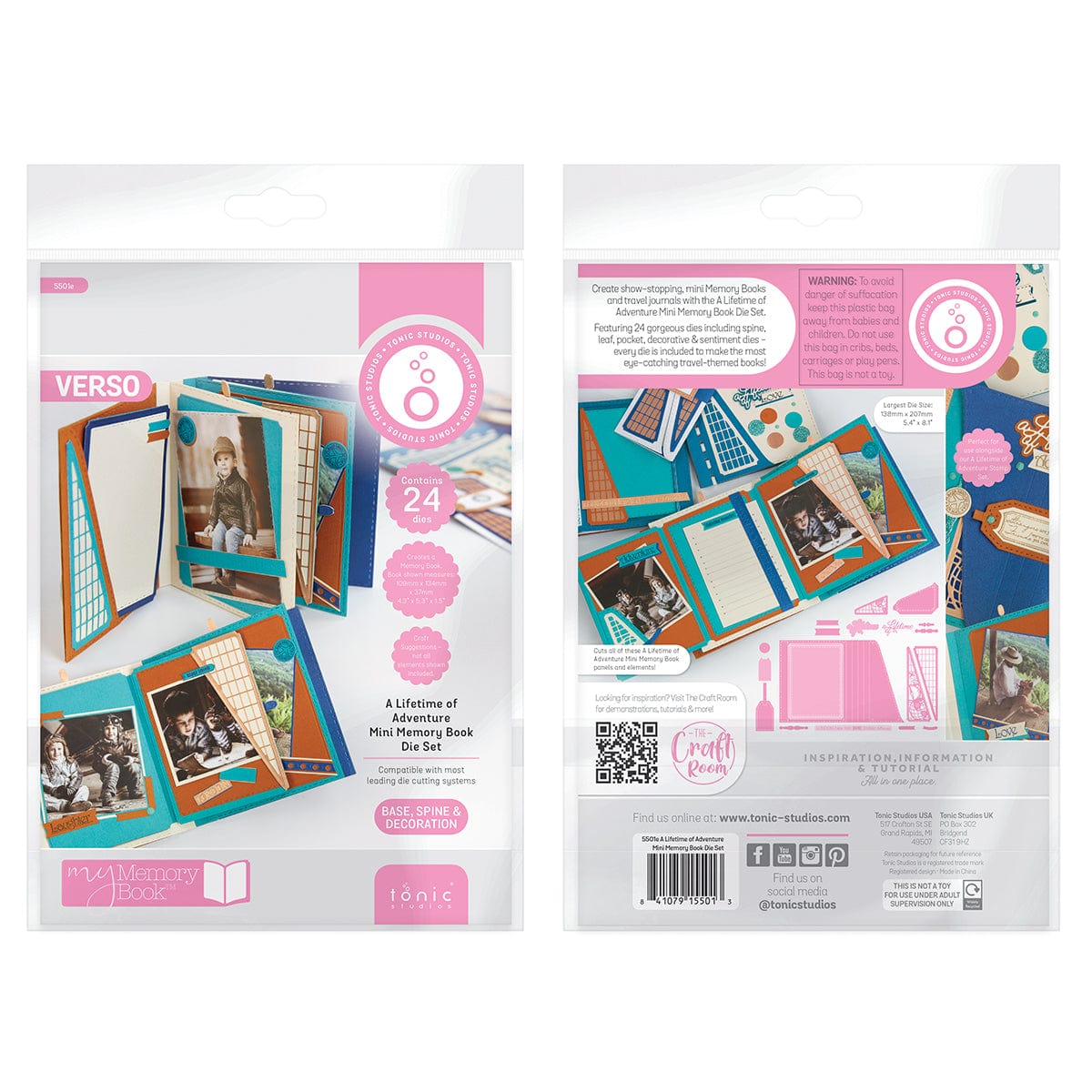 Tonic Studios bundle A Lifetime of Adventure Mini Memory Book Creator Bundle - DB125