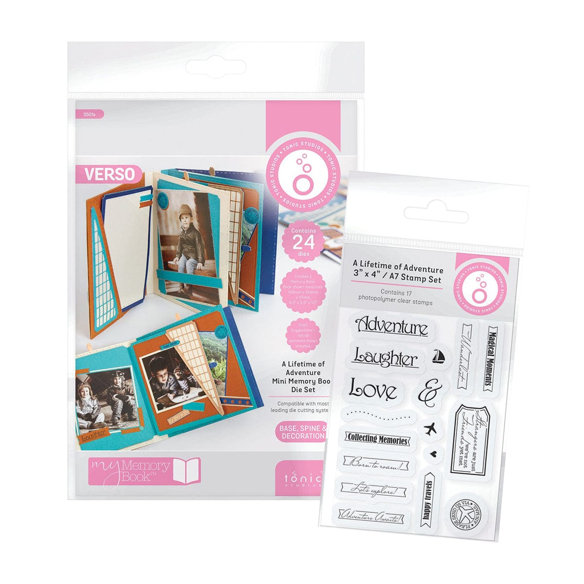 Mini Memory Book A Lifetime of Adventure - Mini Memory Book Creator Collection – Tonic ...