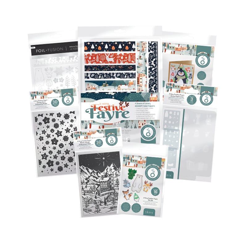 Tonic Studios Bundle A Very Festive Fayre Papercraft Collection
