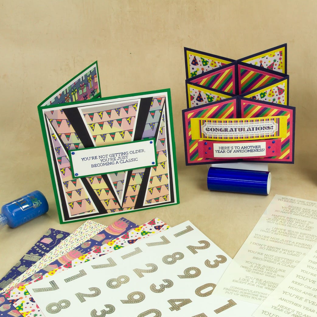 Tonic Studios bundle Birthday Fiesta Full Papercraft Collection