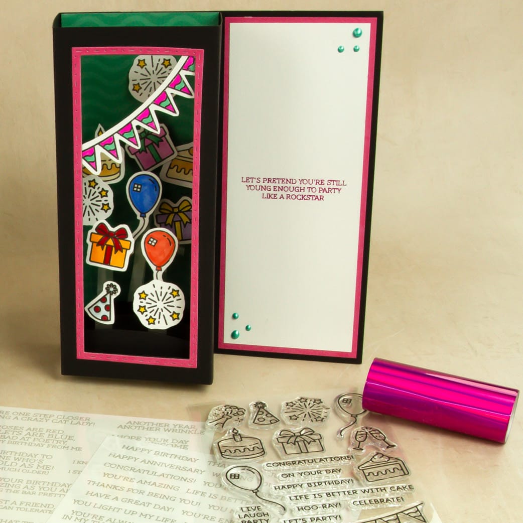 Tonic Studios bundle Birthday Fiesta Full Papercraft Collection