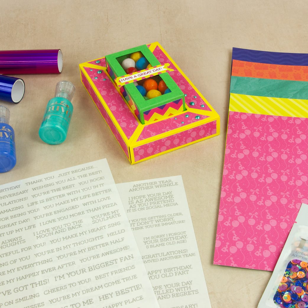 Tonic Studios bundle Birthday Fiesta Full Papercraft Collection