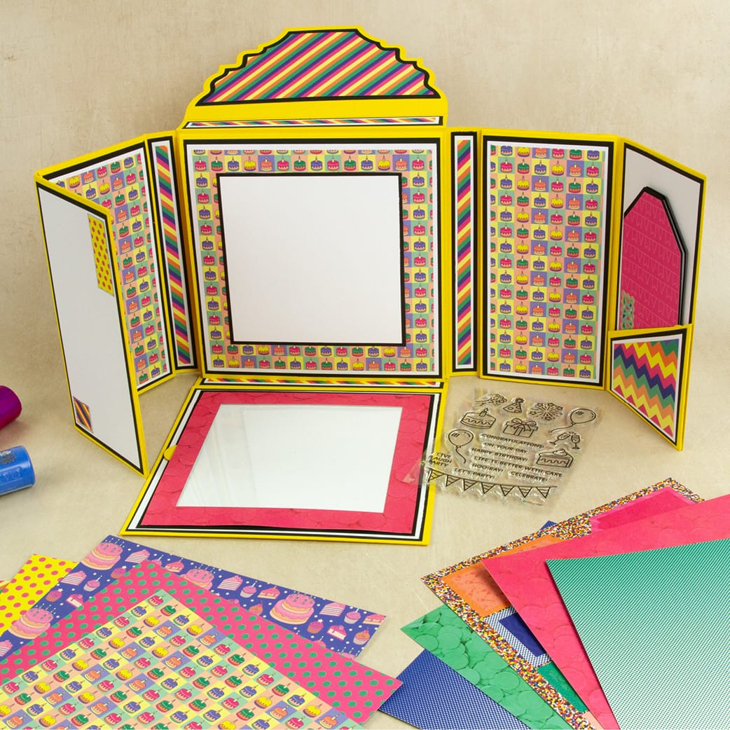 Tonic Studios bundle Birthday Fiesta Full Papercraft Collection
