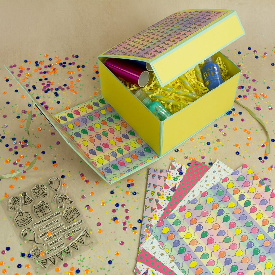 Tonic Studios bundle Birthday Fiesta Full Papercraft Collection