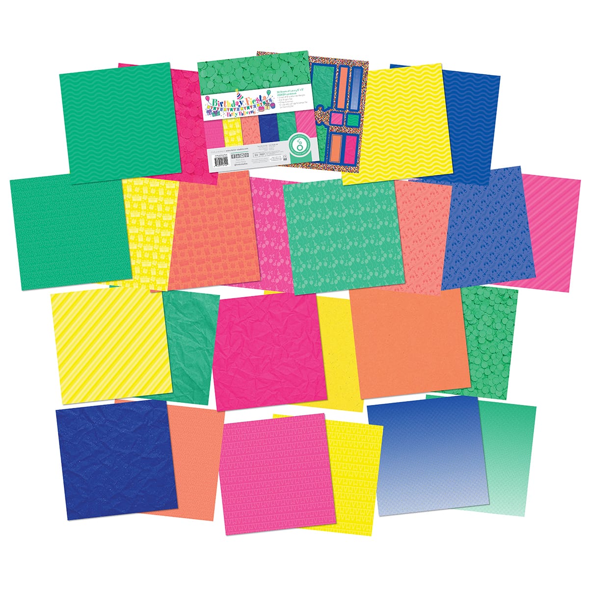 Tonic Studios bundle Birthday Fiesta Full Papercraft Collection - BW2601