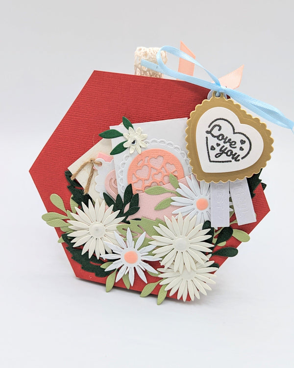 Tonic Studios bundle Blooming Bouquet Die Set (Including "With Love" Dies/Stamps) - BF23-04