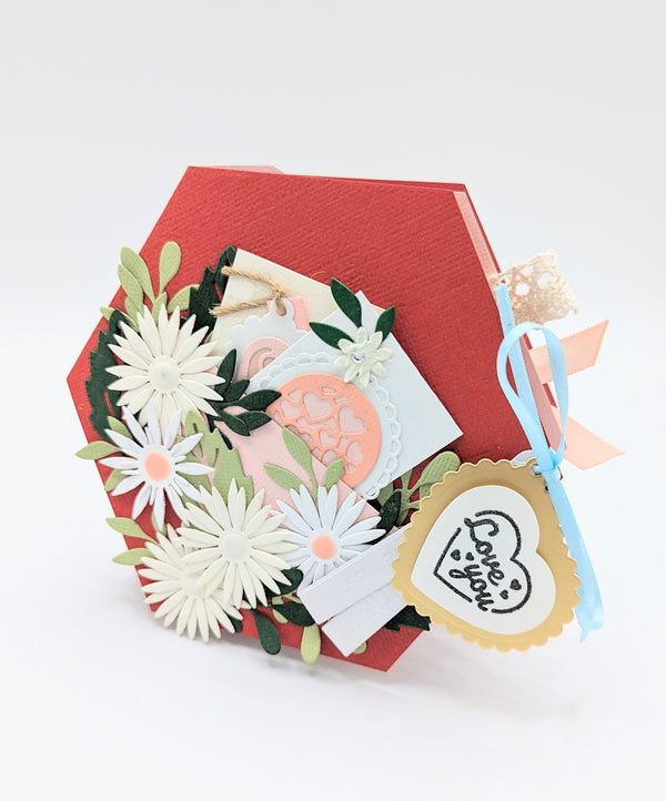 Tonic Studios bundle Blooming Bouquet Die Set (Including "With Love" Dies/Stamps) - BF23-04