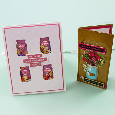 Tonic Studios bundle Bouquets & Buttermilk - Die & Stamp - 5354e