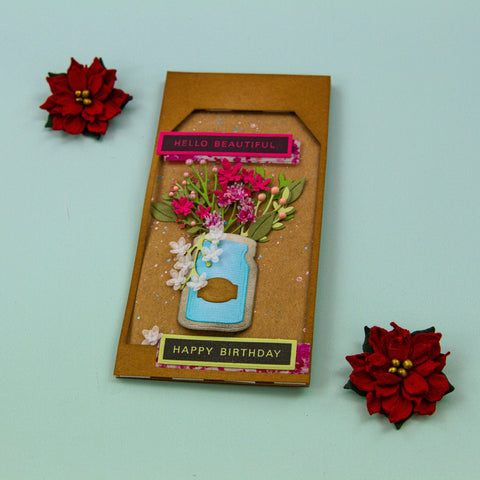 Tonic Studios bundle Bouquets & Buttermilk - Die & Stamp - 5354e