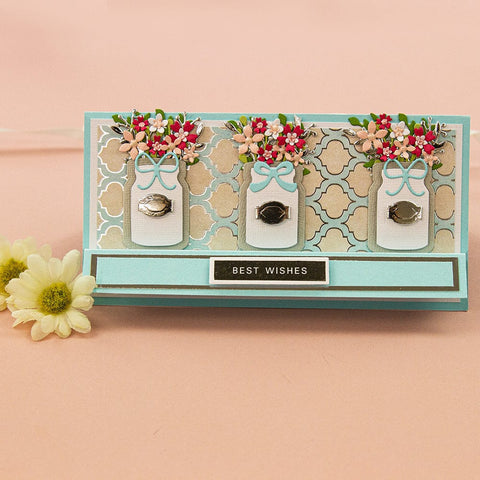 Tonic Studios bundle Bouquets & Buttermilk - Die & Stamp - 5354e