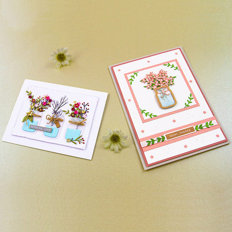 Tonic Studios bundle Bouquets & Buttermilk - Die & Stamp - 5354e
