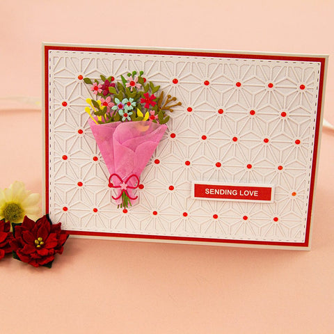 Tonic Studios bundle Bouquets & Buttermilk - Die & Stamp - 5354e