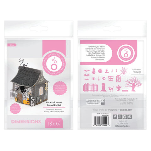Tonic Studios bundle Dimensional Haunted House & Icons Die Set Collection - DB074