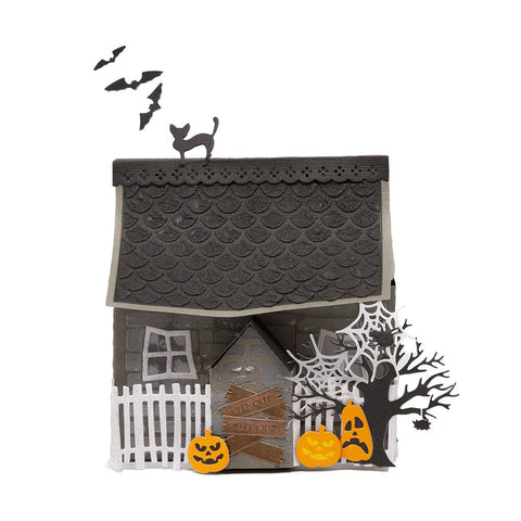 Tonic Studios bundle Dimensional Haunted House & Icons Die Set Collection - DB074