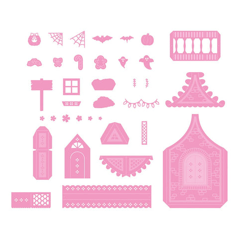 Tonic Studios bundle Dimensional Haunted House & Icons Die Set Collection - DB074