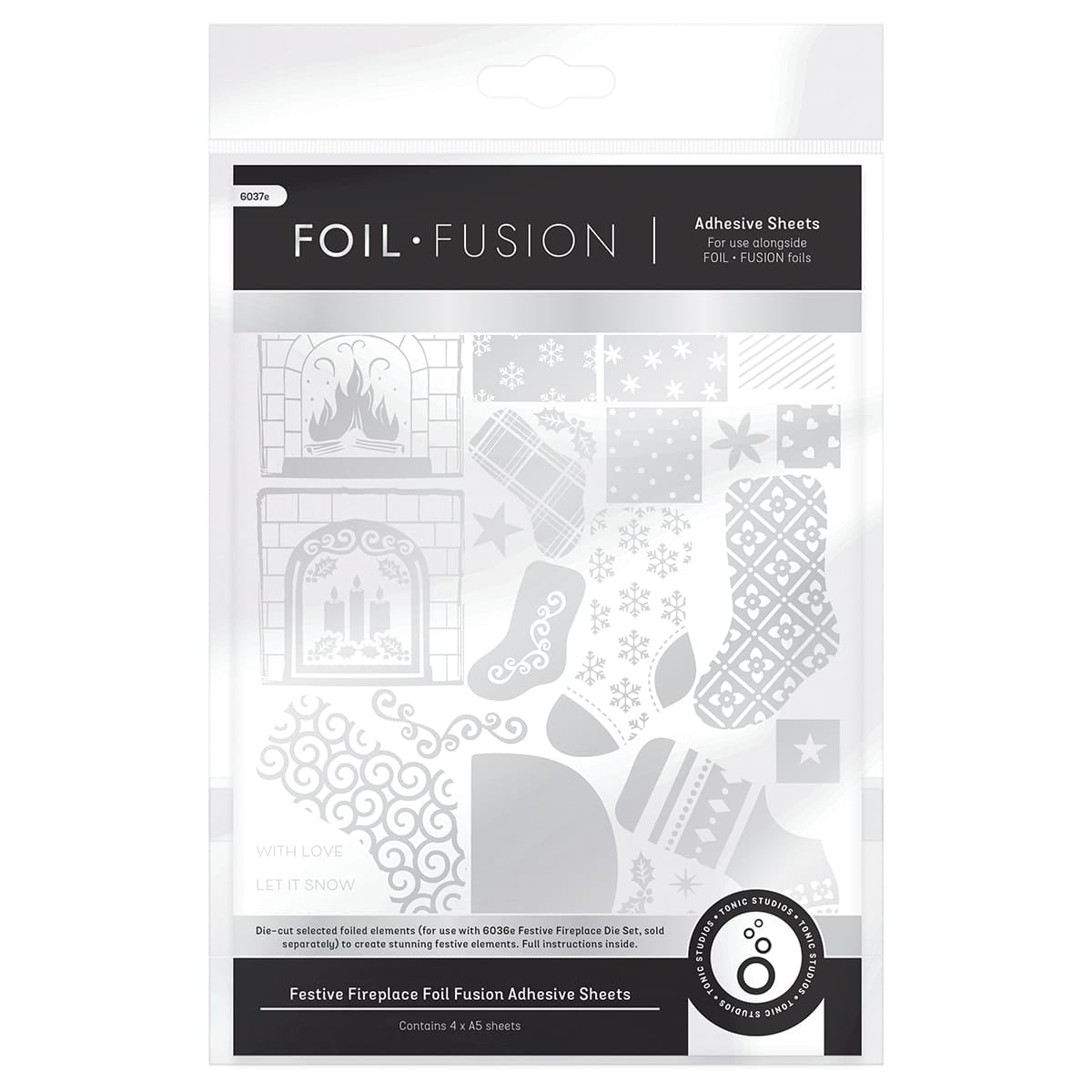Tonic Studios bundle Festive Fireplace Collection