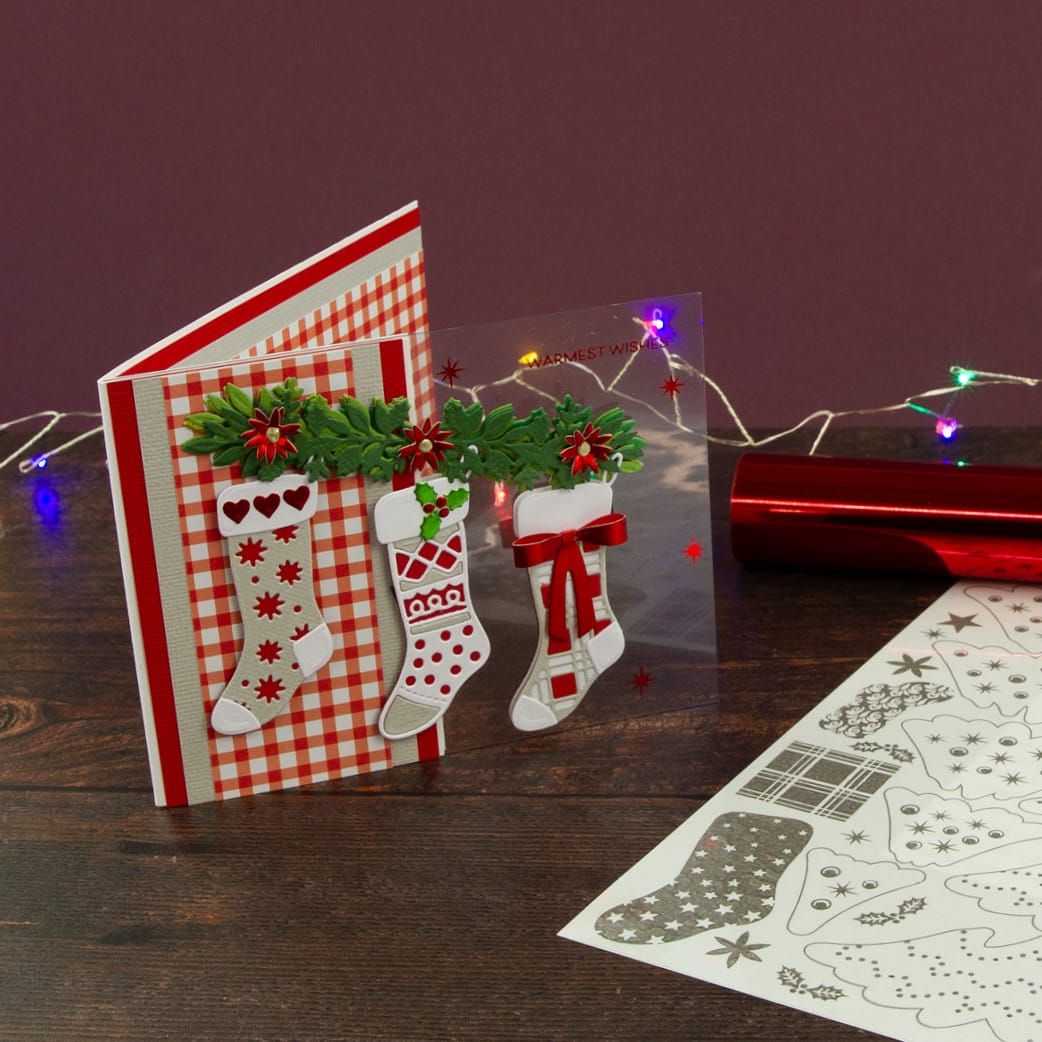 Tonic Studios bundle Festive Fireplace Collection