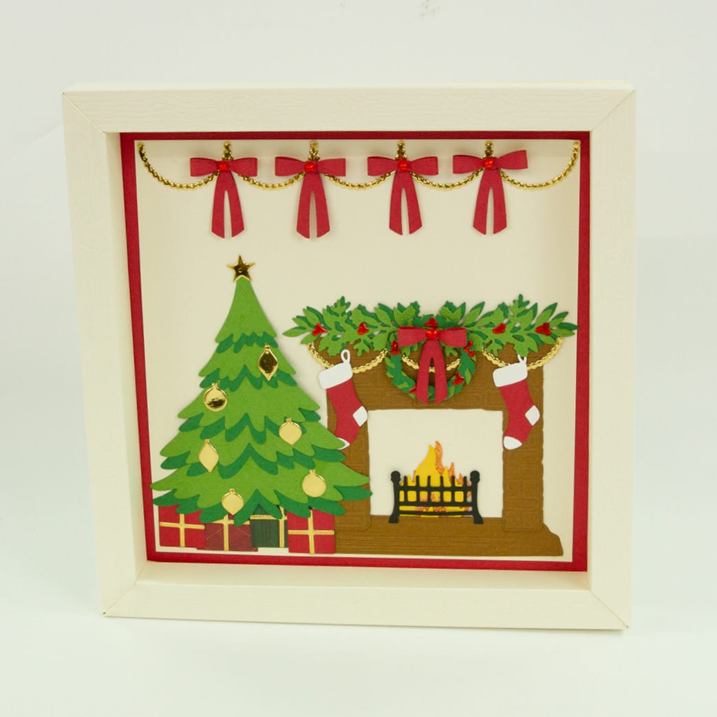 Tonic Studios bundle Festive Fireplace Collection