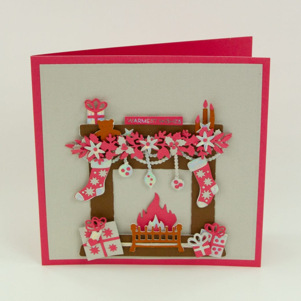 Tonic Studios bundle Festive Fireplace Collection