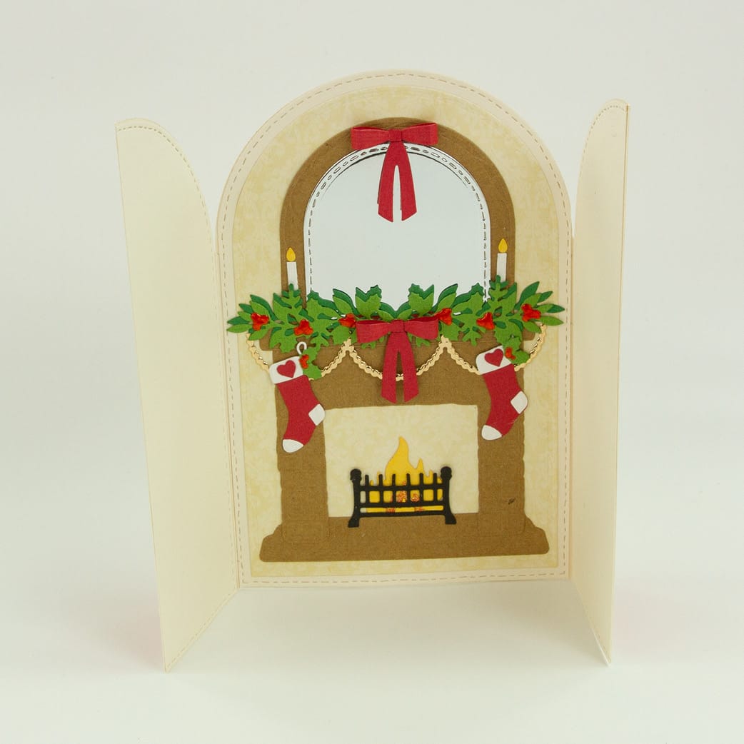 Tonic Studios bundle Festive Fireplace Collection