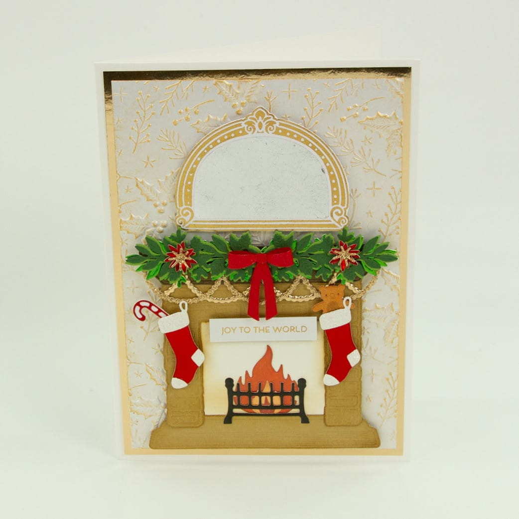 Tonic Studios bundle Festive Fireplace Collection