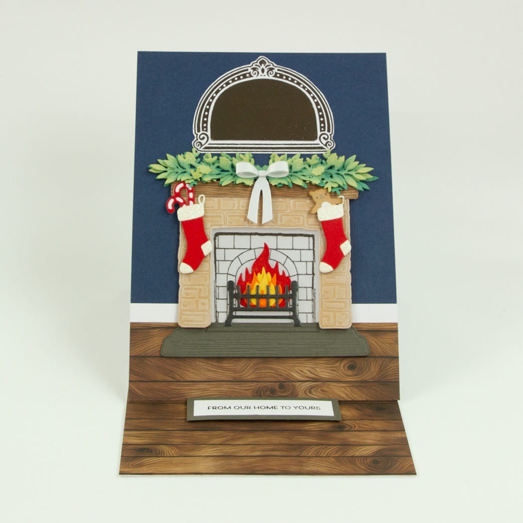 Tonic Studios bundle Festive Fireplace Collection