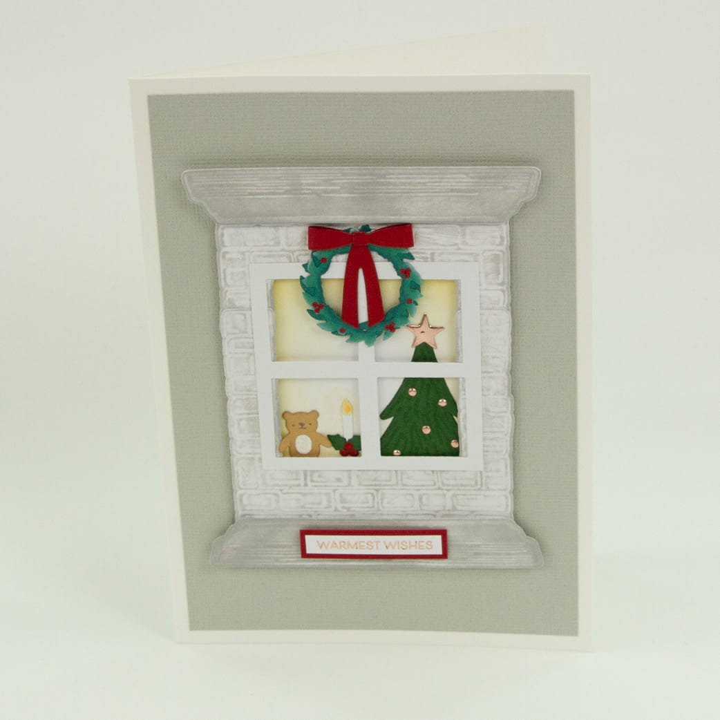 Tonic Studios bundle Festive Fireplace Collection