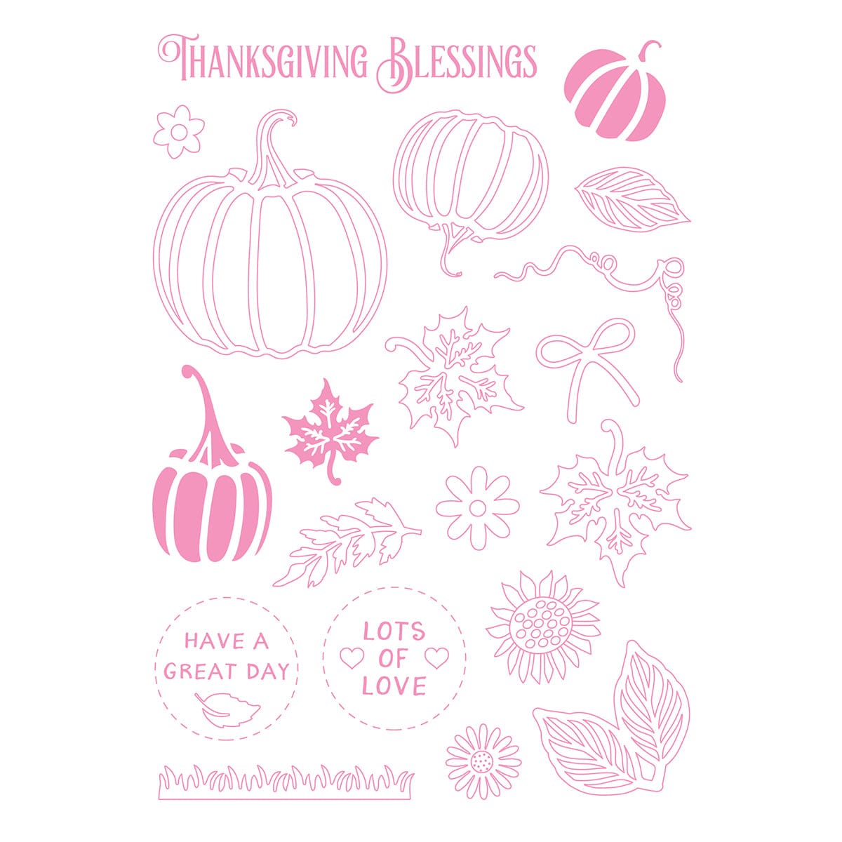 Tonic Studios Bundle Harvest Cascade Full Papercraft Collection - DB149