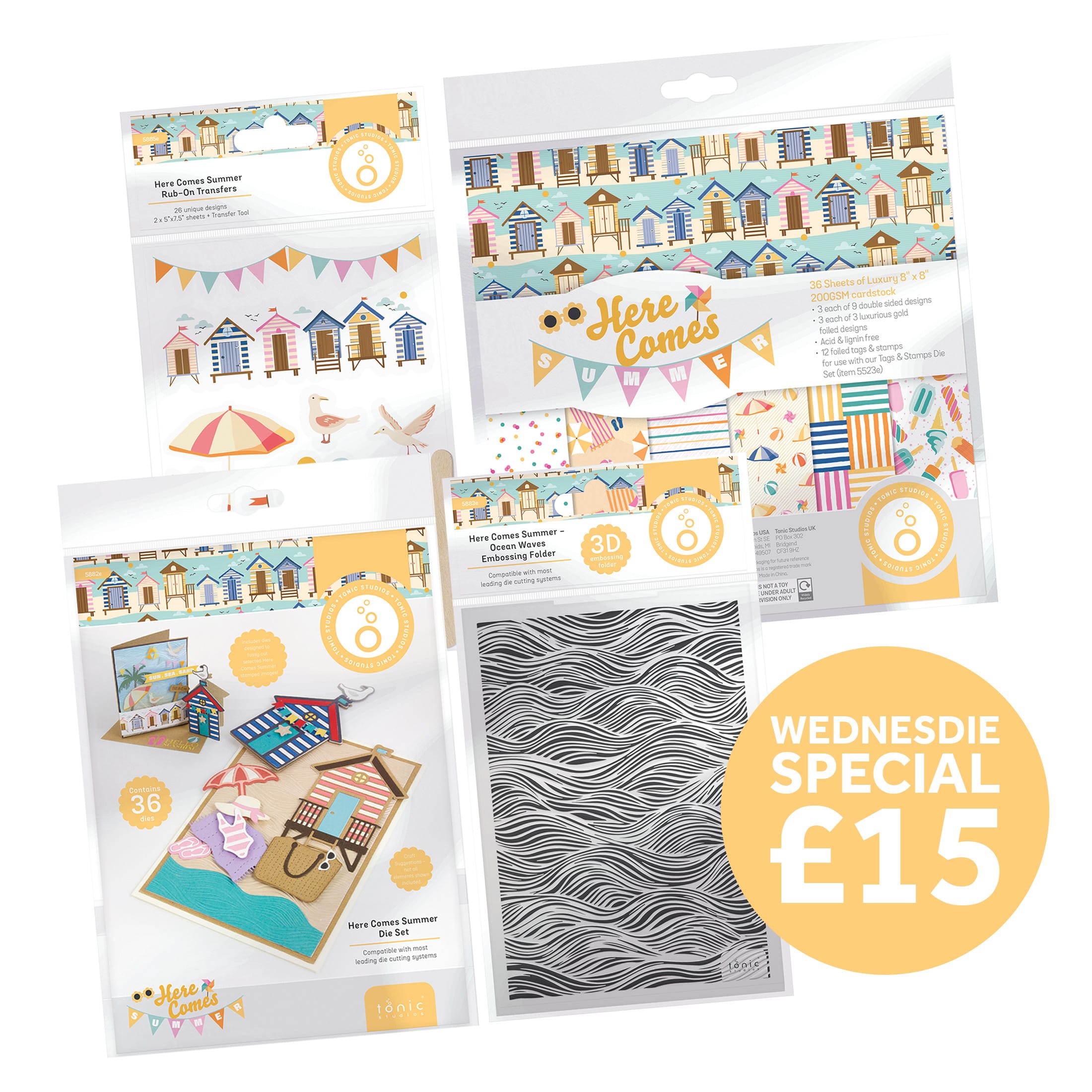 Tonic Studios Bundle Here Comes Summer Collection