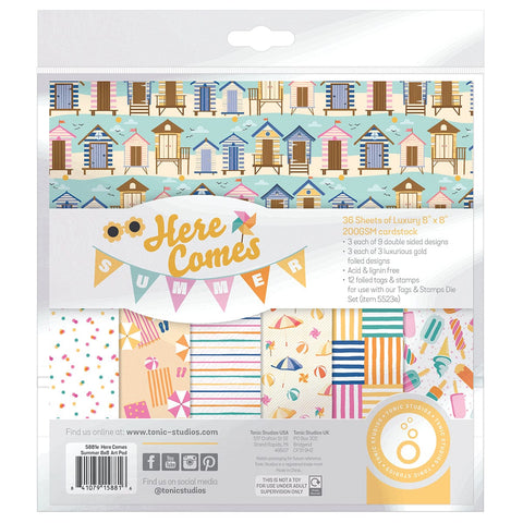 Tonic Studios Bundle Here Comes Summer Full Papercraft Collection