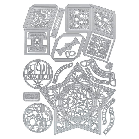 Tonic Studios bundle Little Star Gift Box Showcase Die Set - 5029e