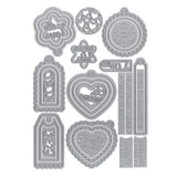 Load image into Gallery viewer, Tonic Studios bundle Mother&#39;s Day &amp; Valentine Day Tag Die &amp; Stamp Set - BF23-05
