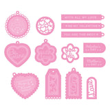Load image into Gallery viewer, Tonic Studios bundle Mother&#39;s Day &amp; Valentine Day Tag Die &amp; Stamp Set - BF23-05