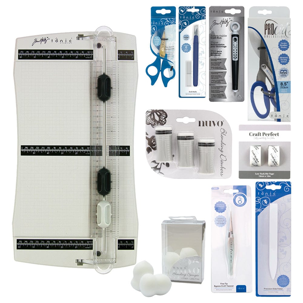 Tonic Studios bundle Right Handed - Essential Craft Tool Kit - ET01