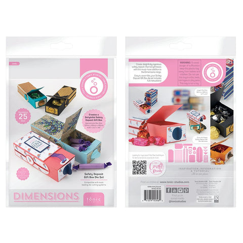Tonic Studios bundle Safety Deposit Box & Timeless Tea Jars Bundle - DB104