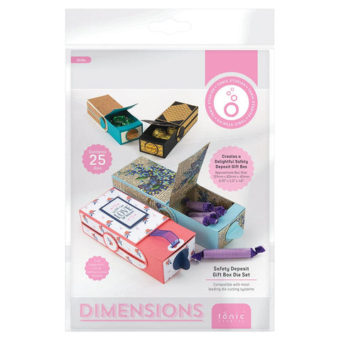 Tonic Studios bundle Safety Deposit Box & Timeless Tea Jars Bundle - DB104
