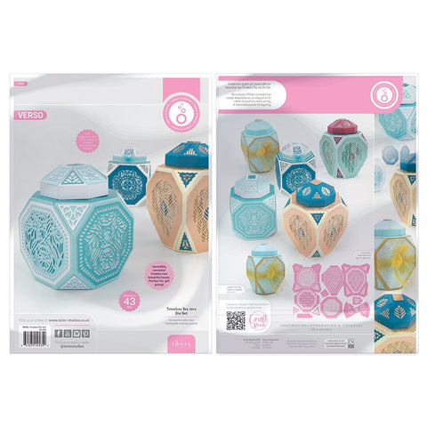 Tonic Studios bundle Safety Deposit Box & Timeless Tea Jars Bundle - DB104
