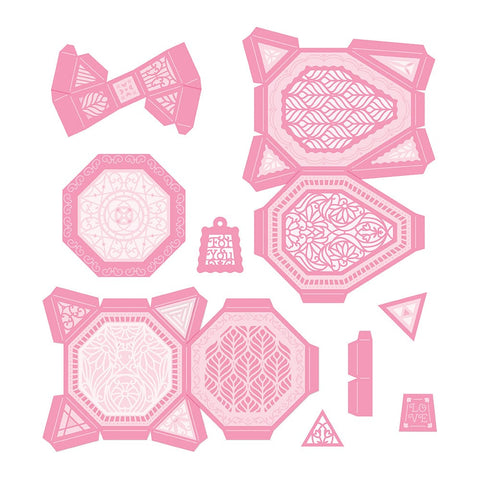 Tonic Studios bundle Safety Deposit Box & Timeless Tea Jars Bundle - DB104