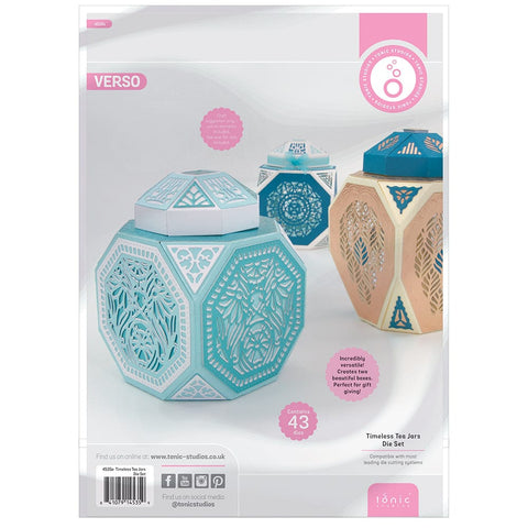 Tonic Studios bundle Safety Deposit Box & Timeless Tea Jars Bundle - DB104