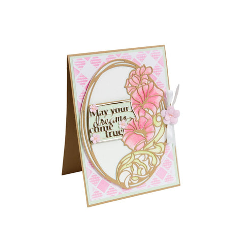 Tonic Studios bundle Scribbled Blossoms Sentiments Die Set Bundle - DB120